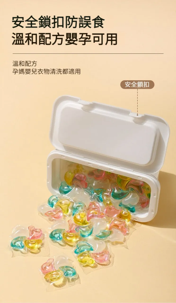 MALORY马卡龙暮冬精油5合1洗衣凝珠 80粒装