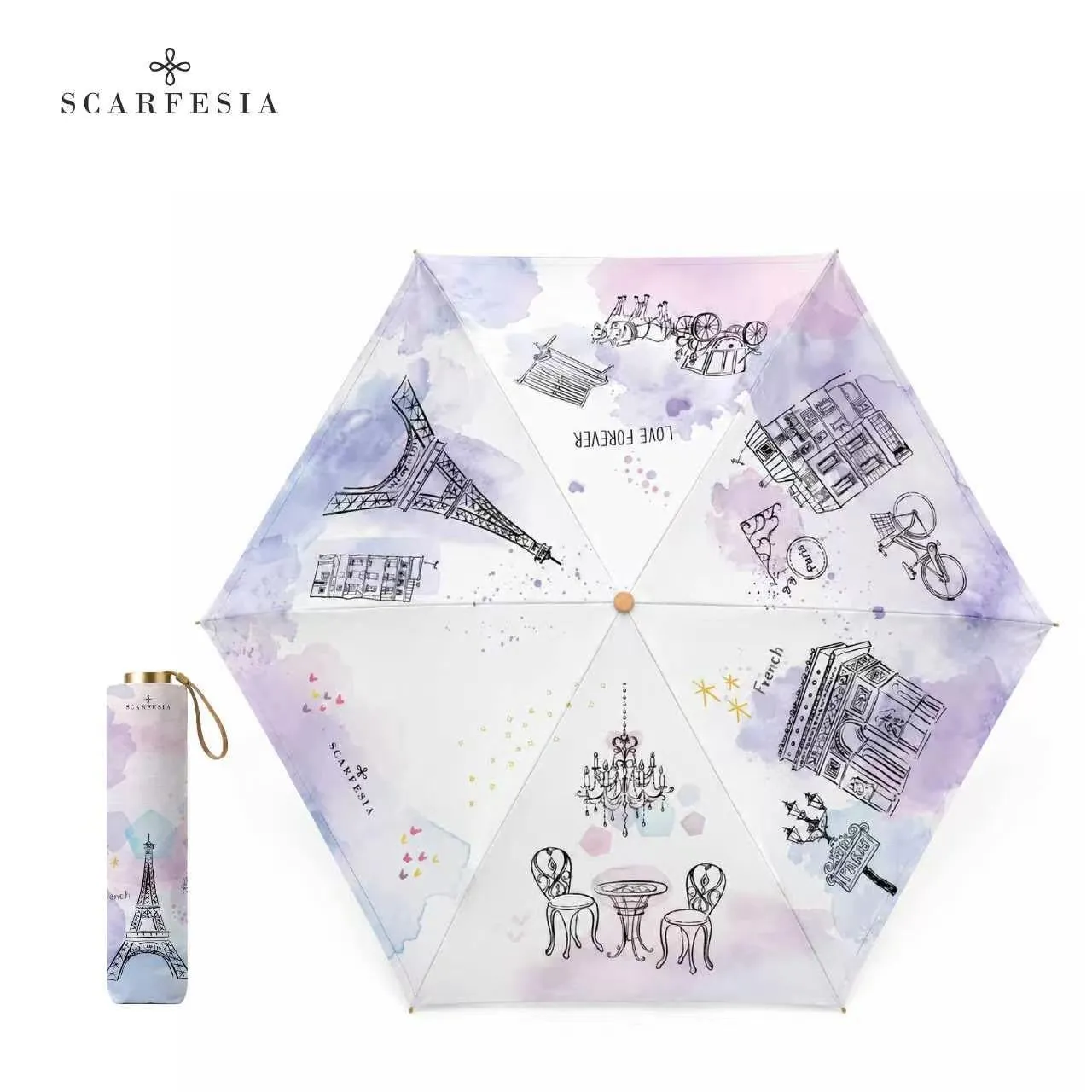 Scarfesia - Paris Memories (Purple)